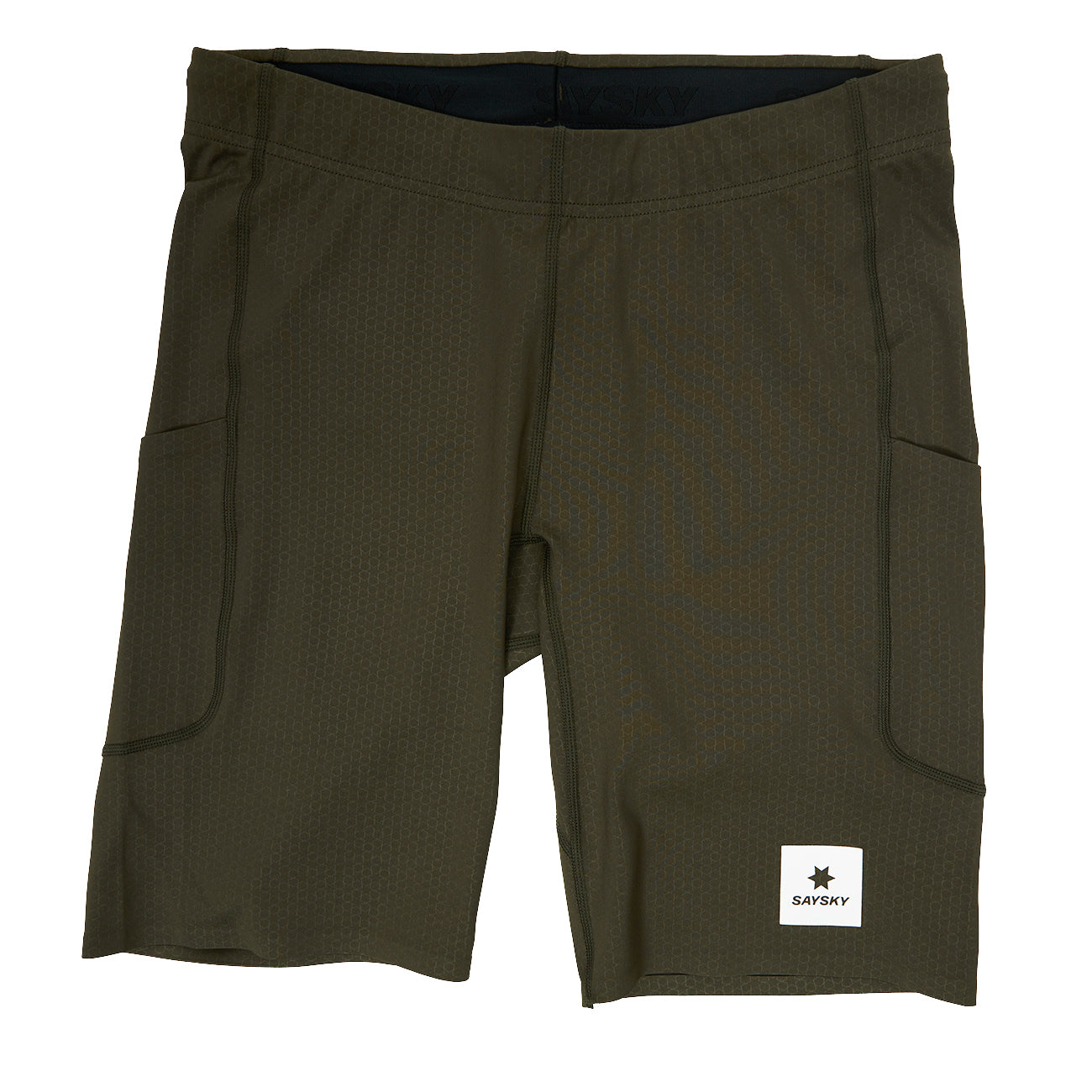 Saysky Combat+ Short Tights 9" Green
