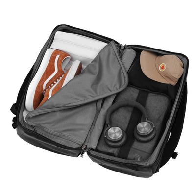 Db The Hytta 50L Split Duffel Bag Backpack Black Out