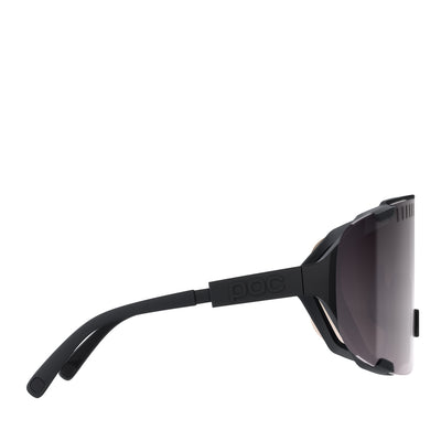 POC Devour Sunglasses Uranium Black Violet Gold Mirror