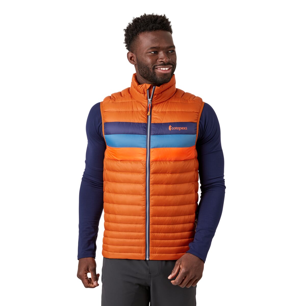 Cotopaxi Fuego Down Vest Herren Mezcal Stripes