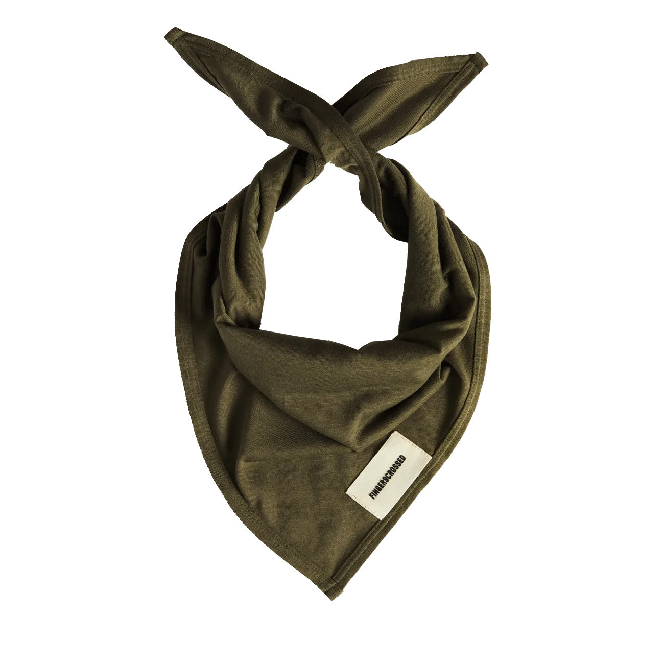 Fingerscrossed Triangle Scarf Olive