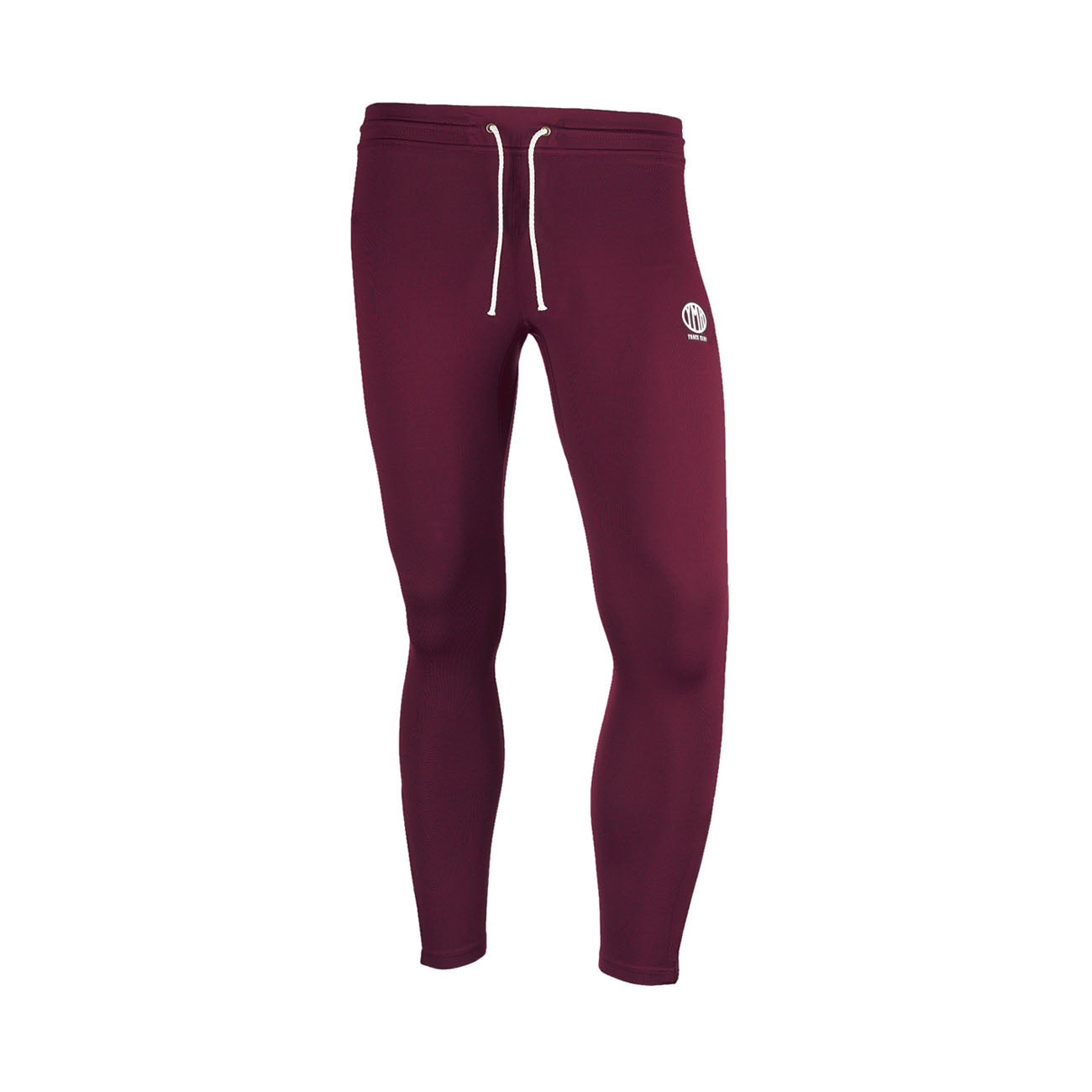 YMR Track Club Änggården Men’s Tights Herren Wine Red