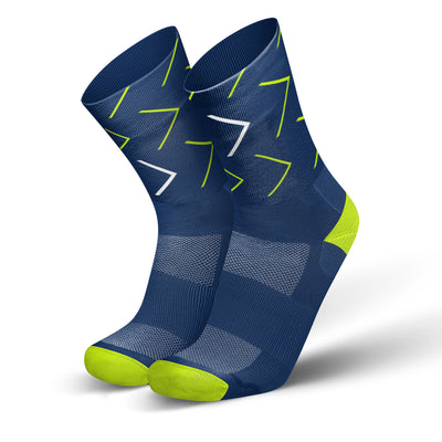 Incylence Ultralight Forward Triathlon Socks Long Navy