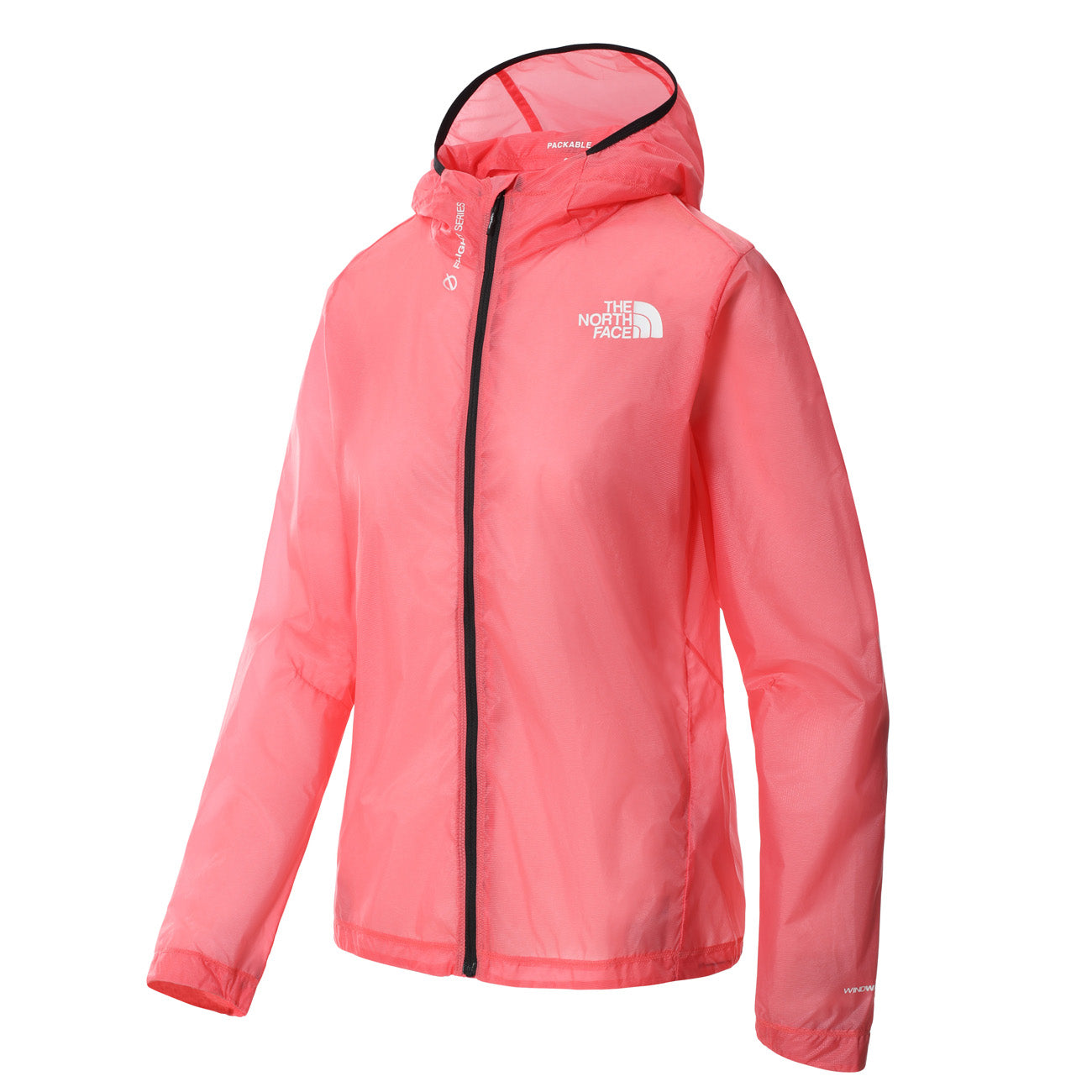 The North Face W Flight Lightriser Wind Jacket Damen Calypso Coral