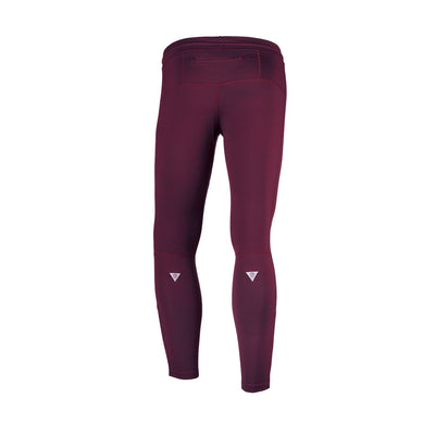 YMR Track Club Änggården Men’s Tights Herren Wine Red