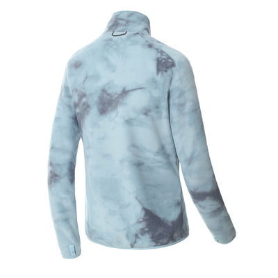 The North Face W 100 Glacier Full Zip Damen Betablue Dye Texture Print