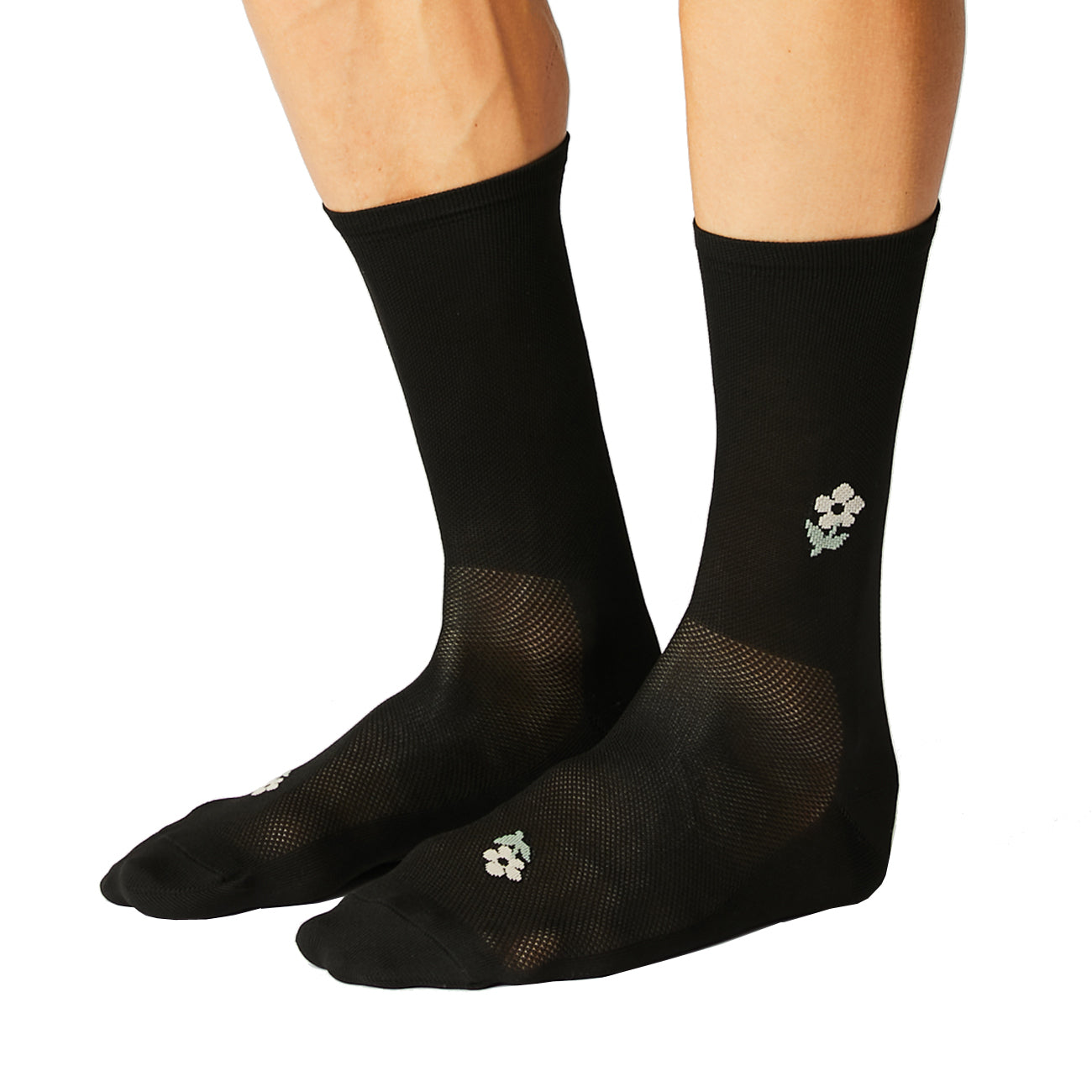 Fingerscrossed Blossom Socks Black