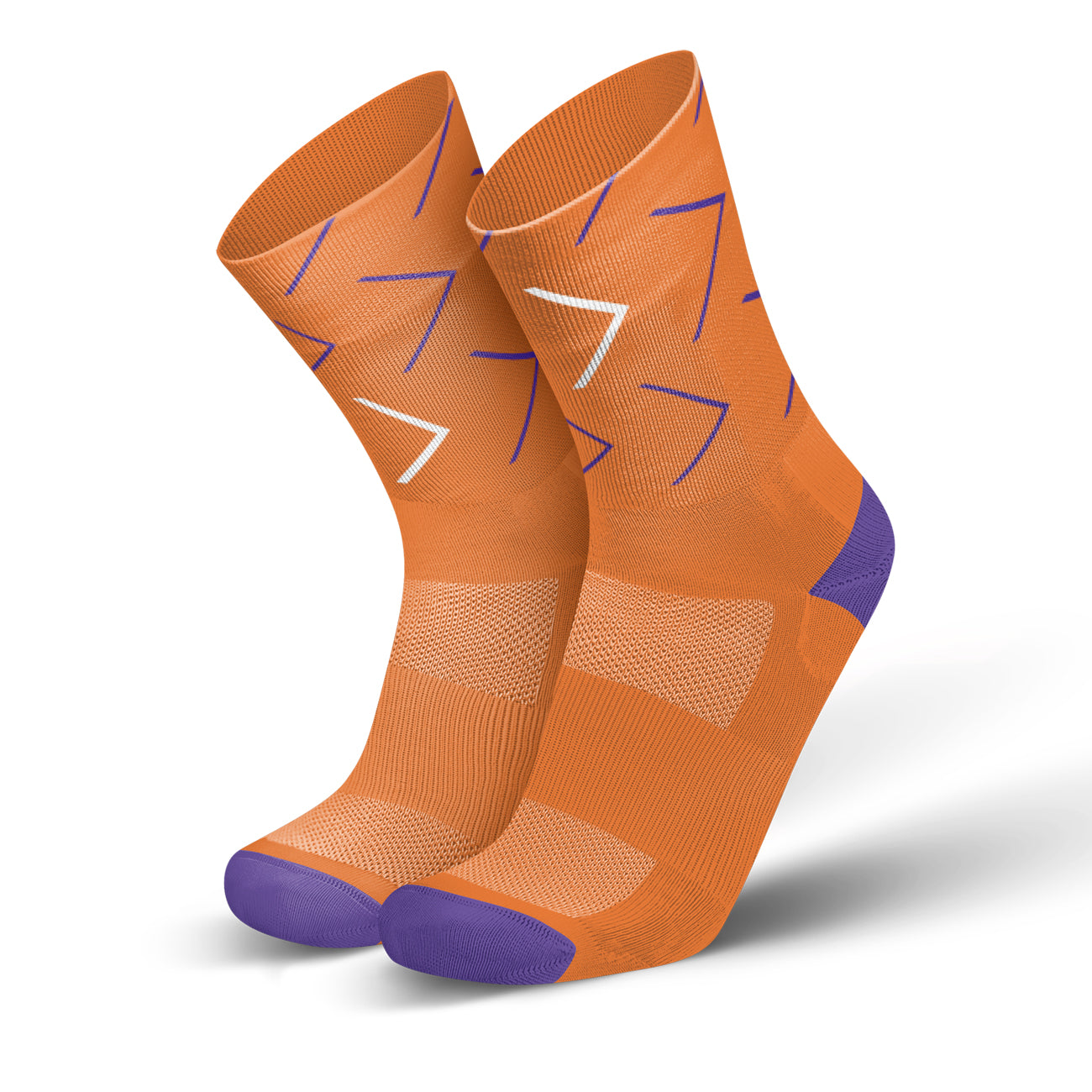 Incylence Ultralight Forward Triathlon Socks Long Orange