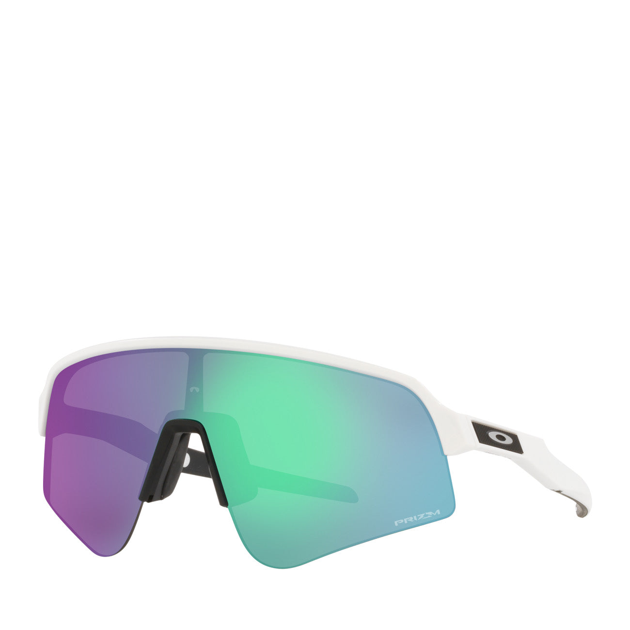 Oakley Sutro Lite Sweep Sonnenbrille Matte White Prizm Road Jade