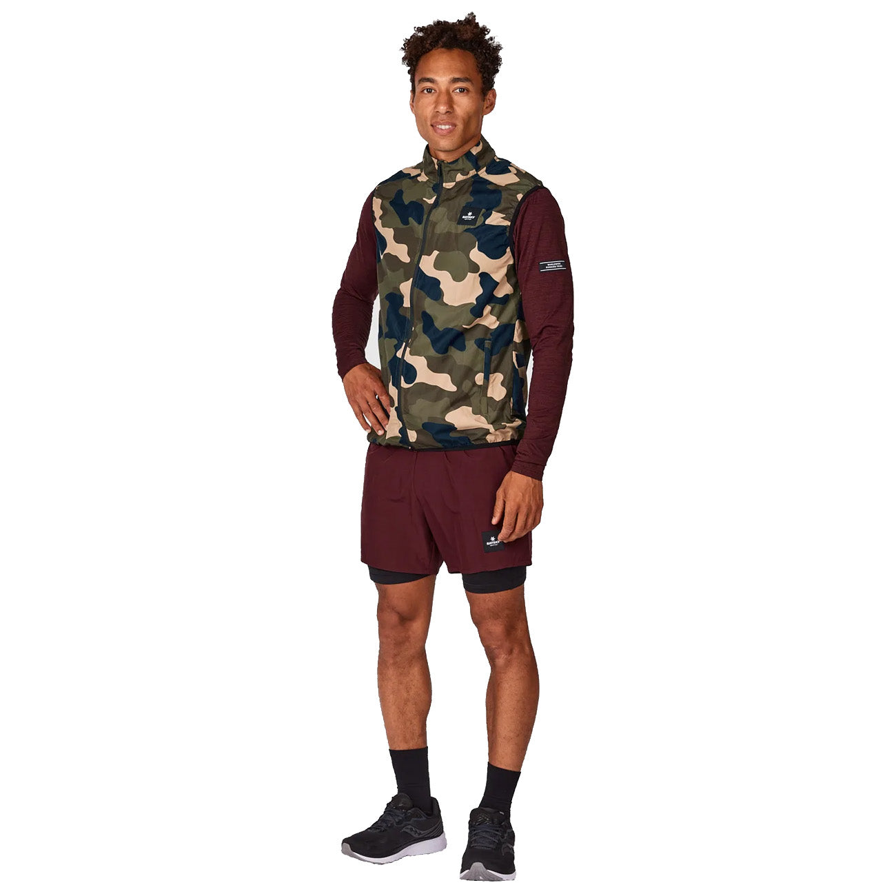 Saysky Camo Pace Vest Woodland Camo