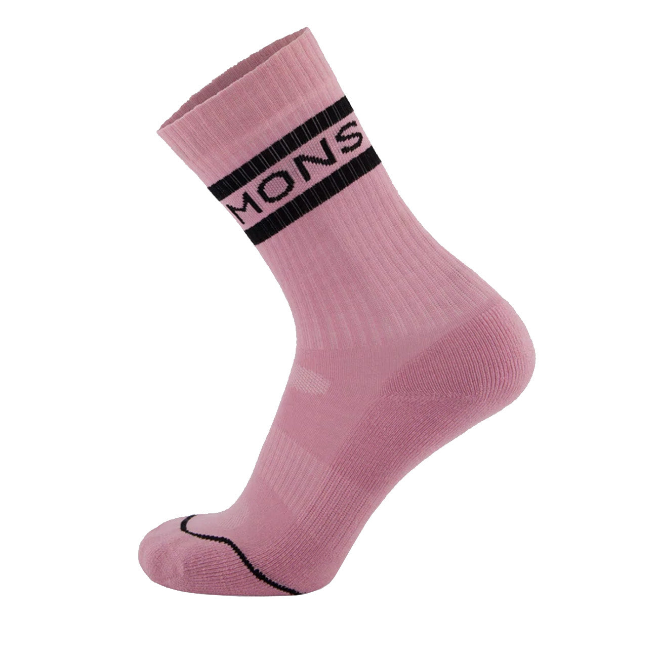 Mons Royale Signature Crew Sock Black Candy