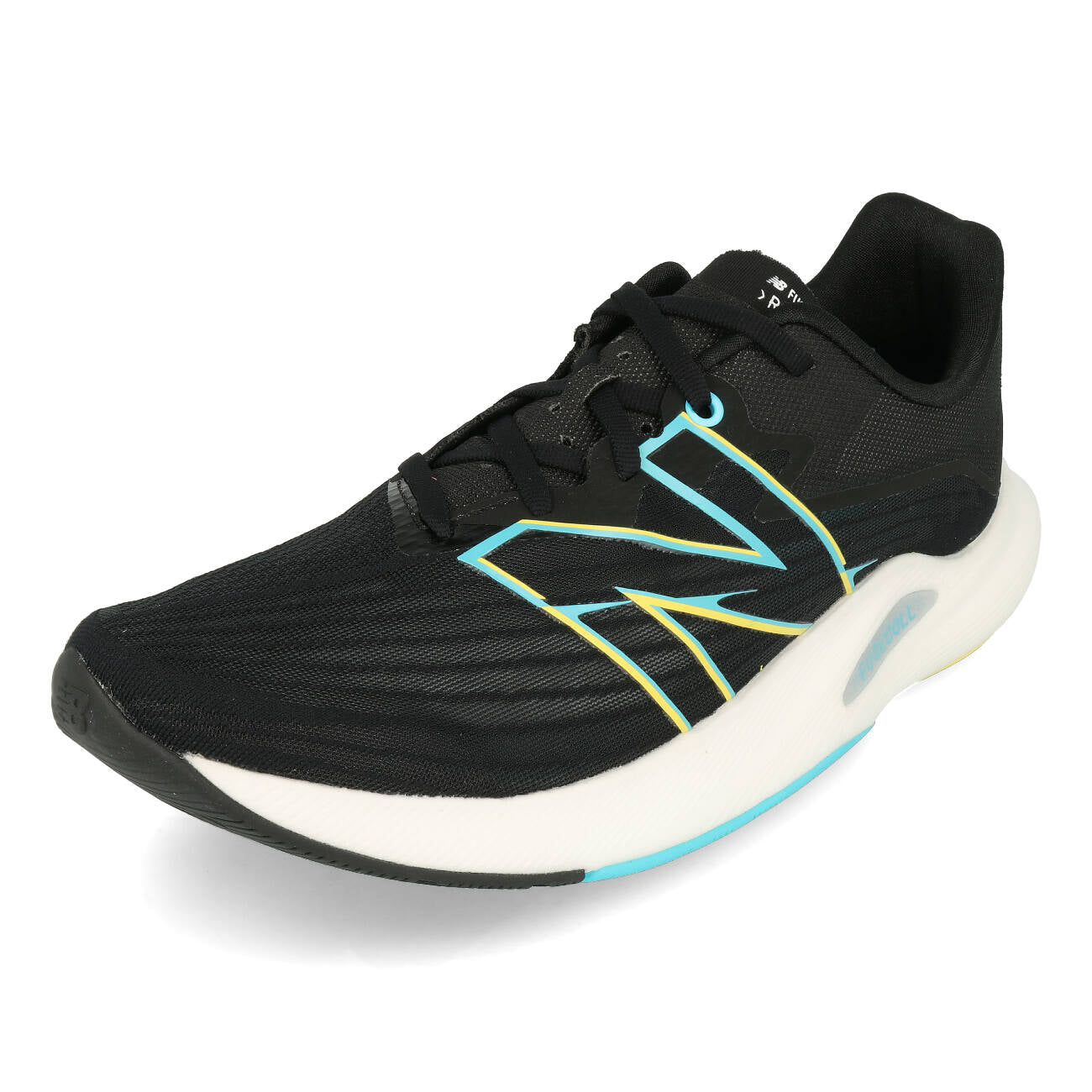 New Balance FuelCell Rebel V2 Herren Black Virtual Sky Ghost Pepper