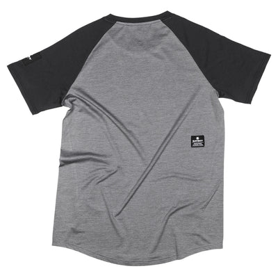 Saysky Reg Pace Tee Herren Light Grey Dark Grey Melange
