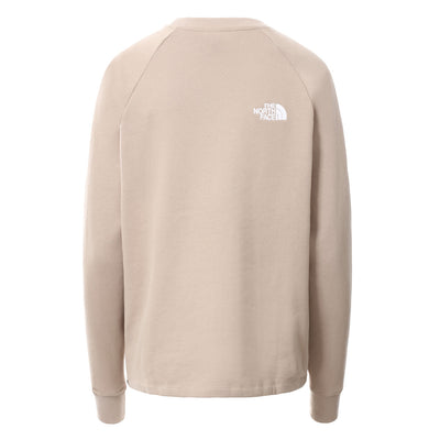 The North Face W Oversized Crew Sweatshirt Damen Flax
