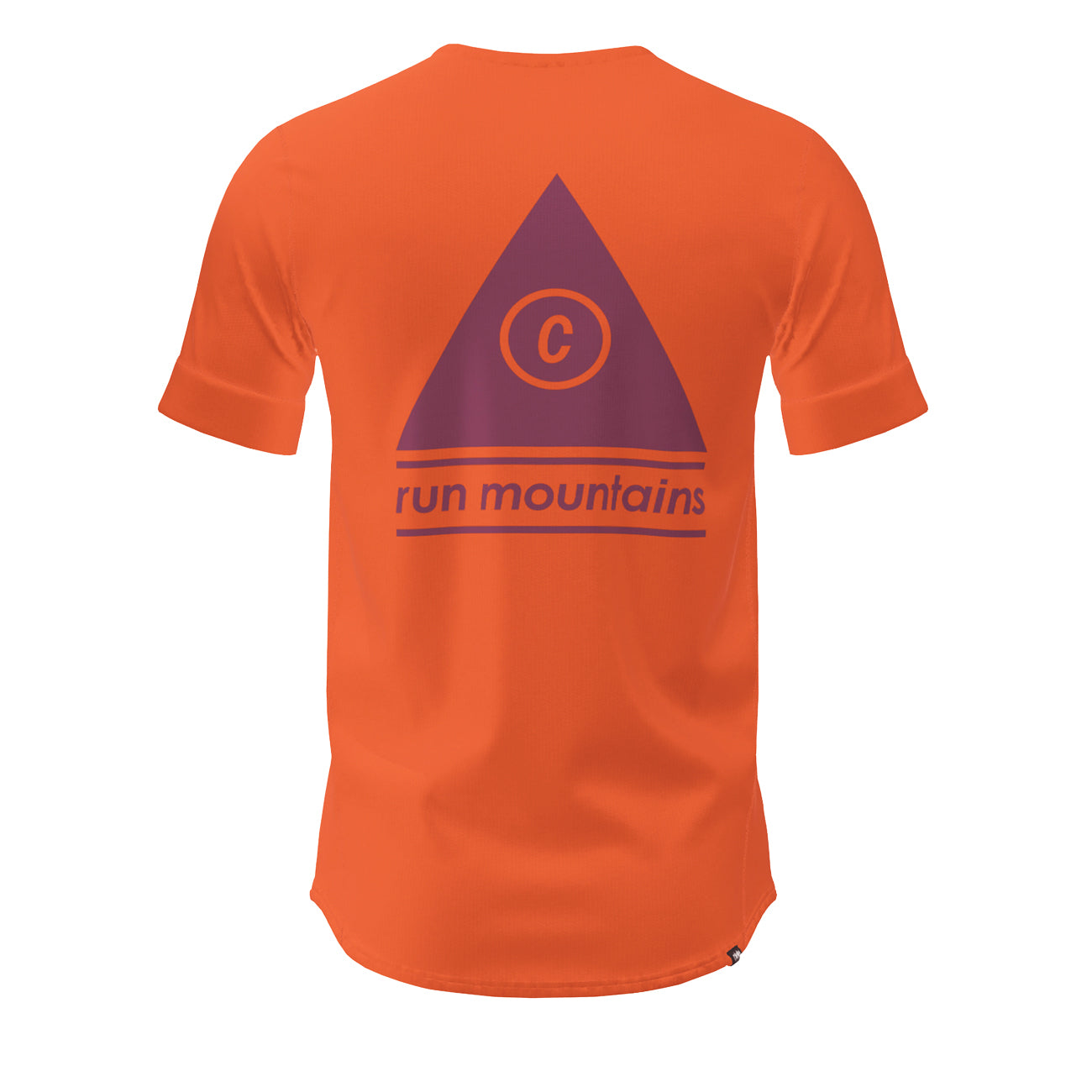 Ciele Athletics NSB T-Shirt Herren Run Mountains Red Planet Orange