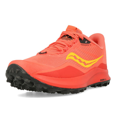 Saucony Peregrine 12 Damen Coral Redrock