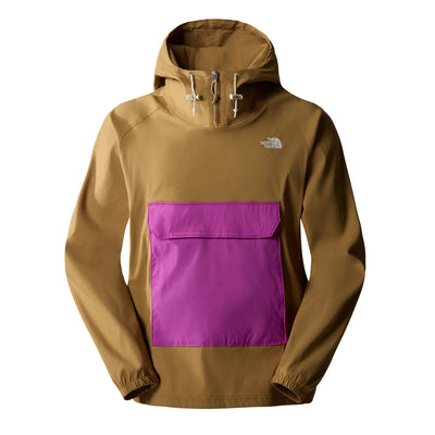The North Face M Class V Pull-On Jacket Herren Utility Brown Purple Cactus Flower