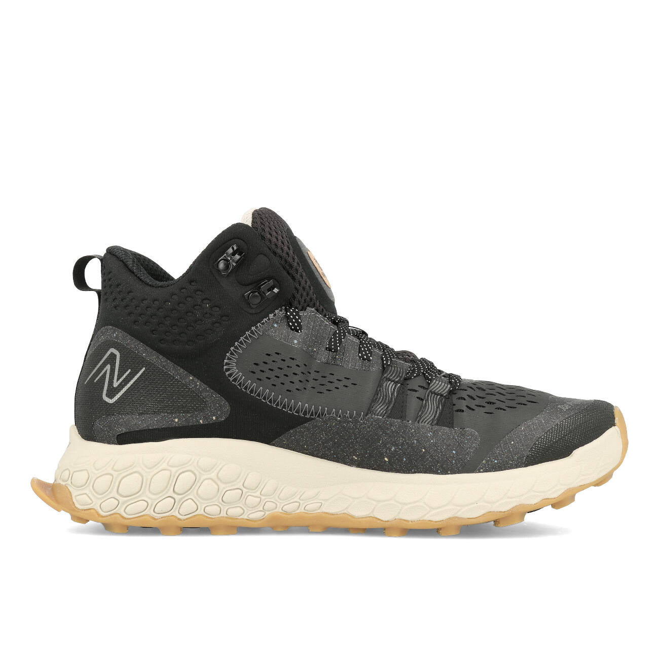 New Balance Fresh Foam X Hierro Mid Herren Black Timberwolf