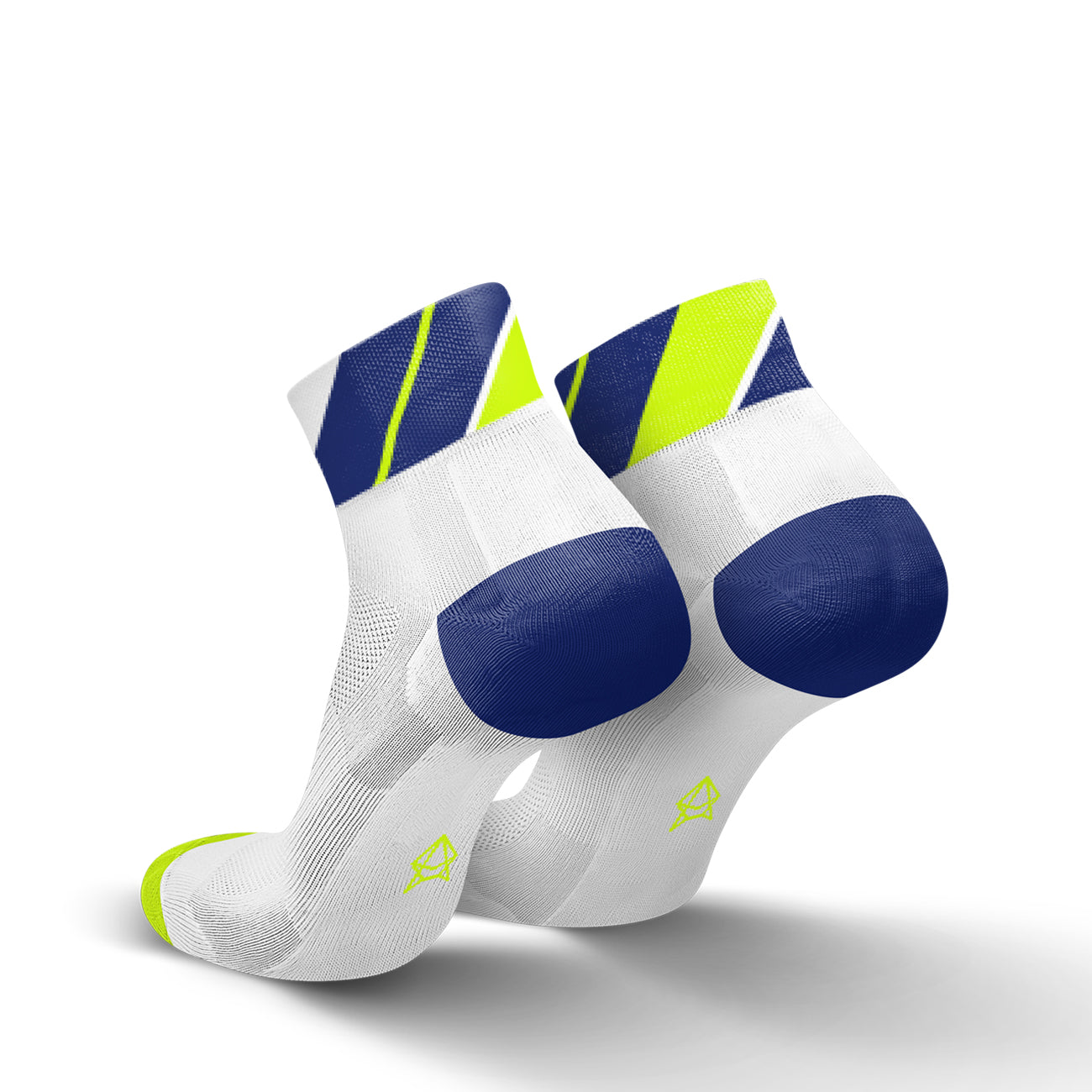 Incylence Ultralight Slope Triathlon Socks Short Purple Canary