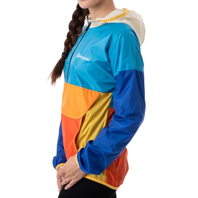 Cotopaxi Teca Half Zip Windbreaker Jacket Sail Away