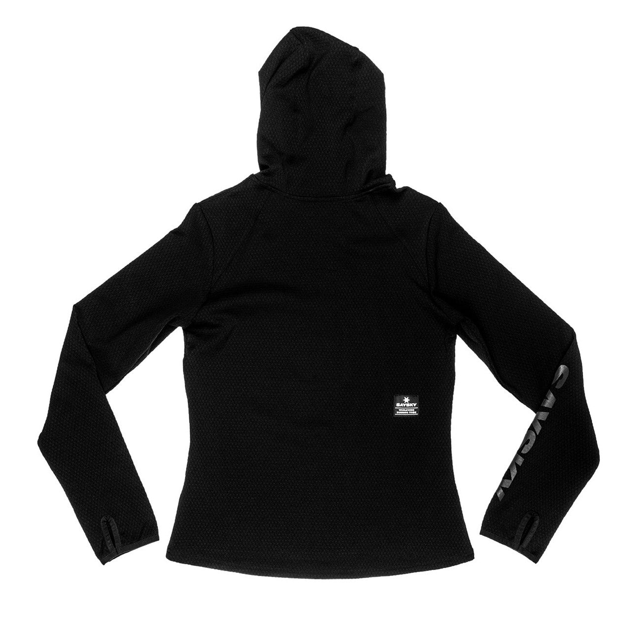 Saysky Hooded Pace Fleece Black Melange