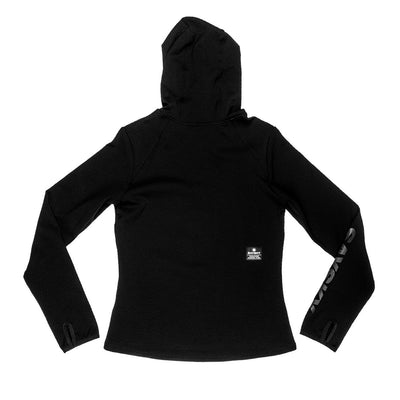 Saysky Hooded Pace Fleece Black Melange