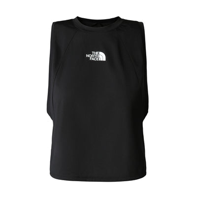 The North Face W Mountain Athletics S/S Cropped Tank Top Damen TNF Black