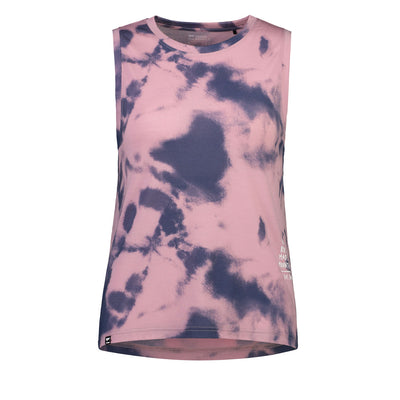 Mons Royale Icon Relaxed Tank Tie Dyed Damen Denim Tie Dye