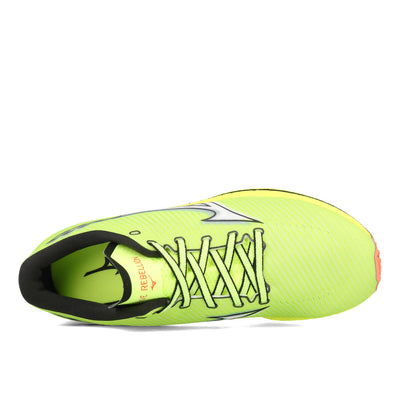 Mizuno Wave Rebellion Herren Neo Lime White Neon Flame