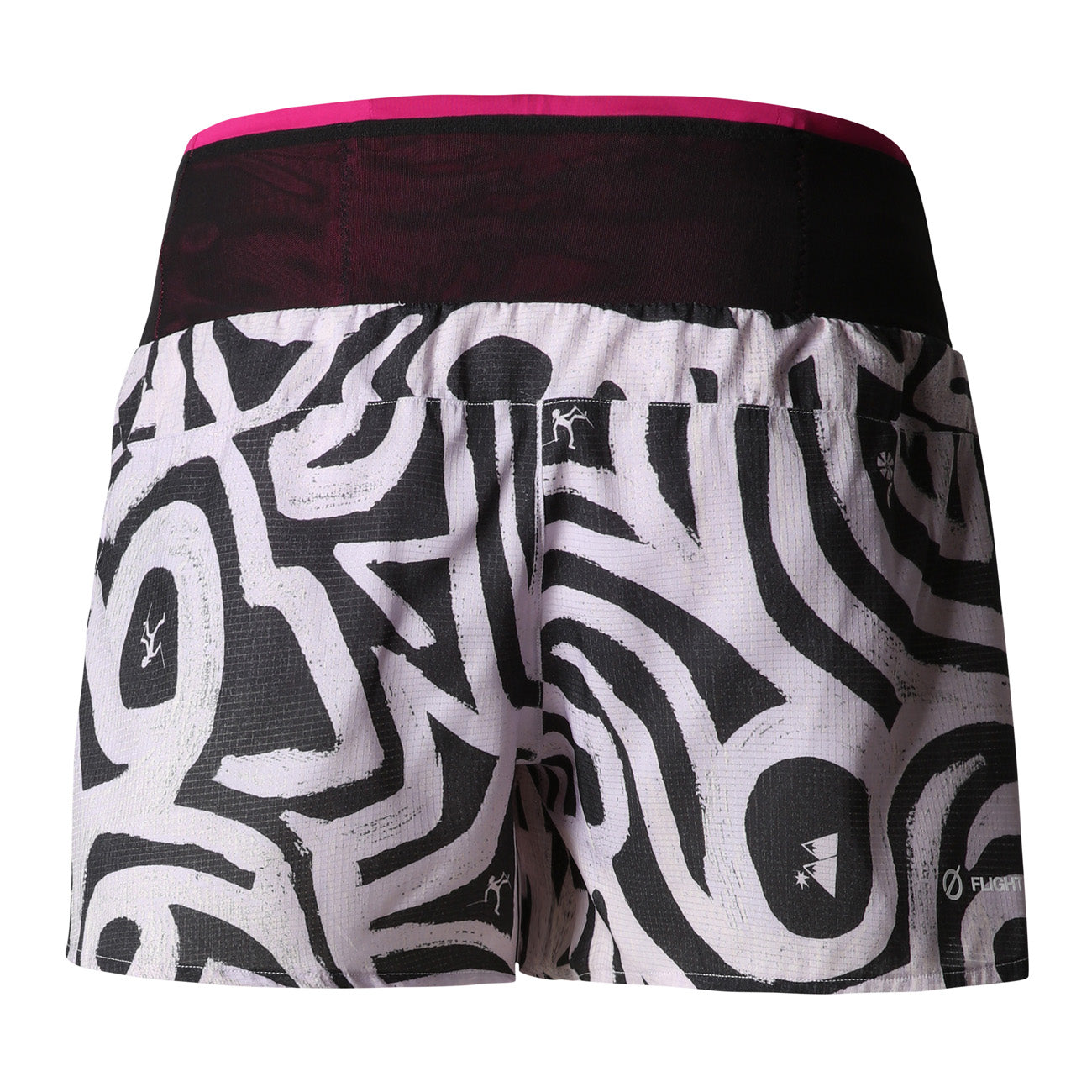 The North Face W Printed Flight Stridelight 4" Short Damen Lavender Fog Fernando Elvira Collab Print
