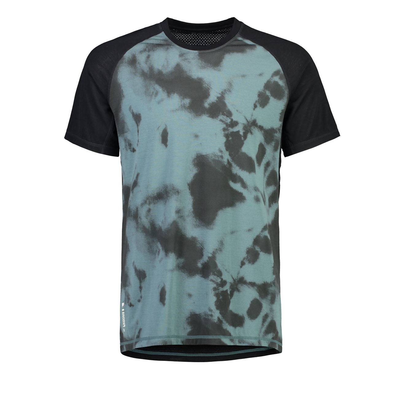 Mons Royale Temple Tech T-Shirt Herren Sage Tie Dye Black