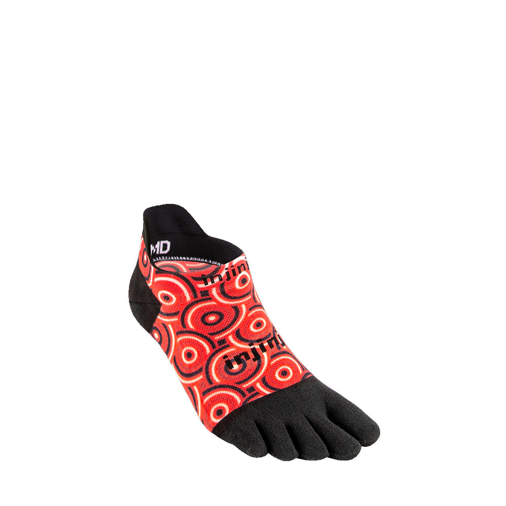 Injinji Spectrum Run Lightweight No Show Socks Coil