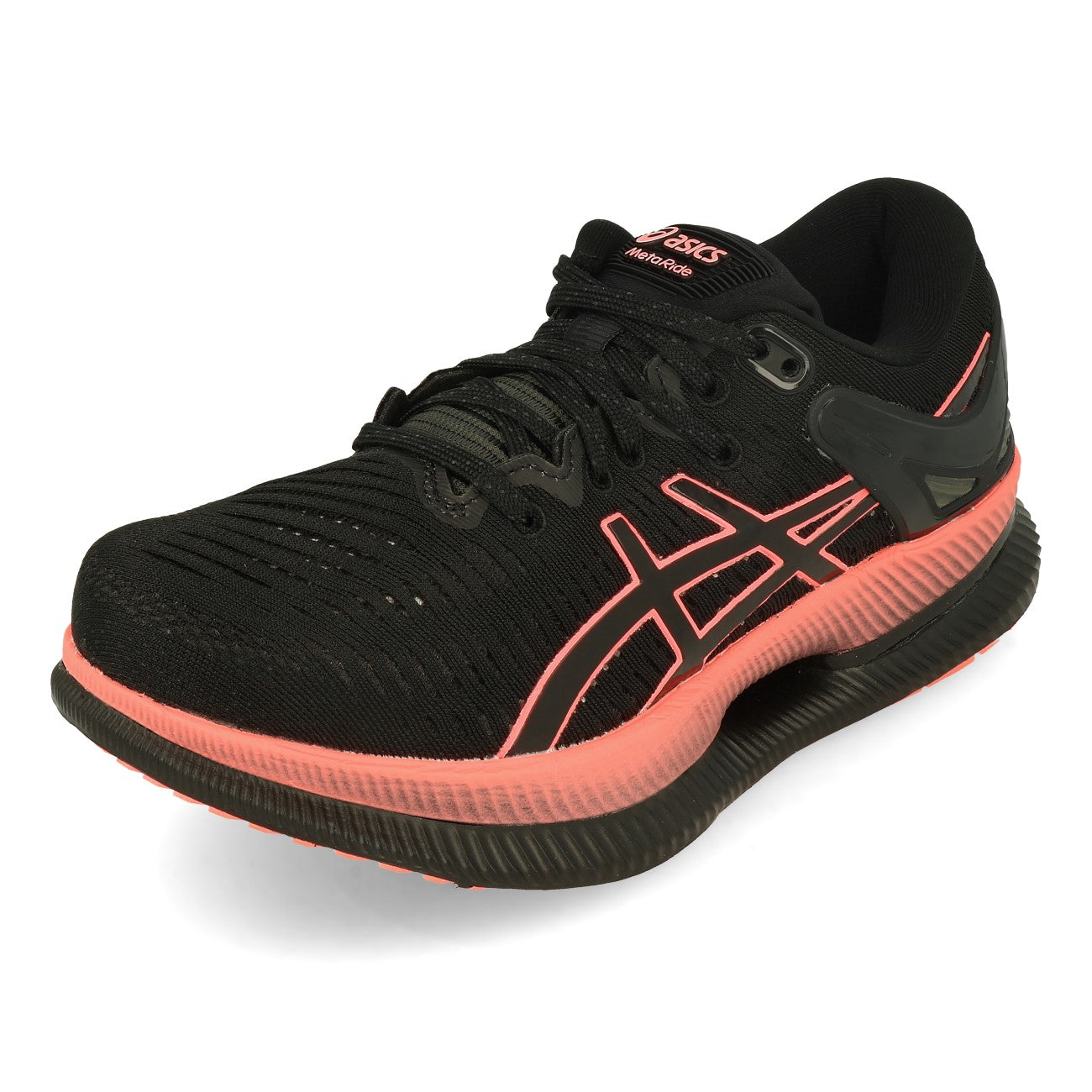 Asics MetaRide Damen Black Blazing Coral