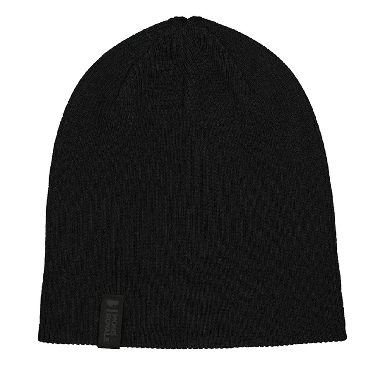 Mons Royale Unisex McFish Beanie Logo Black