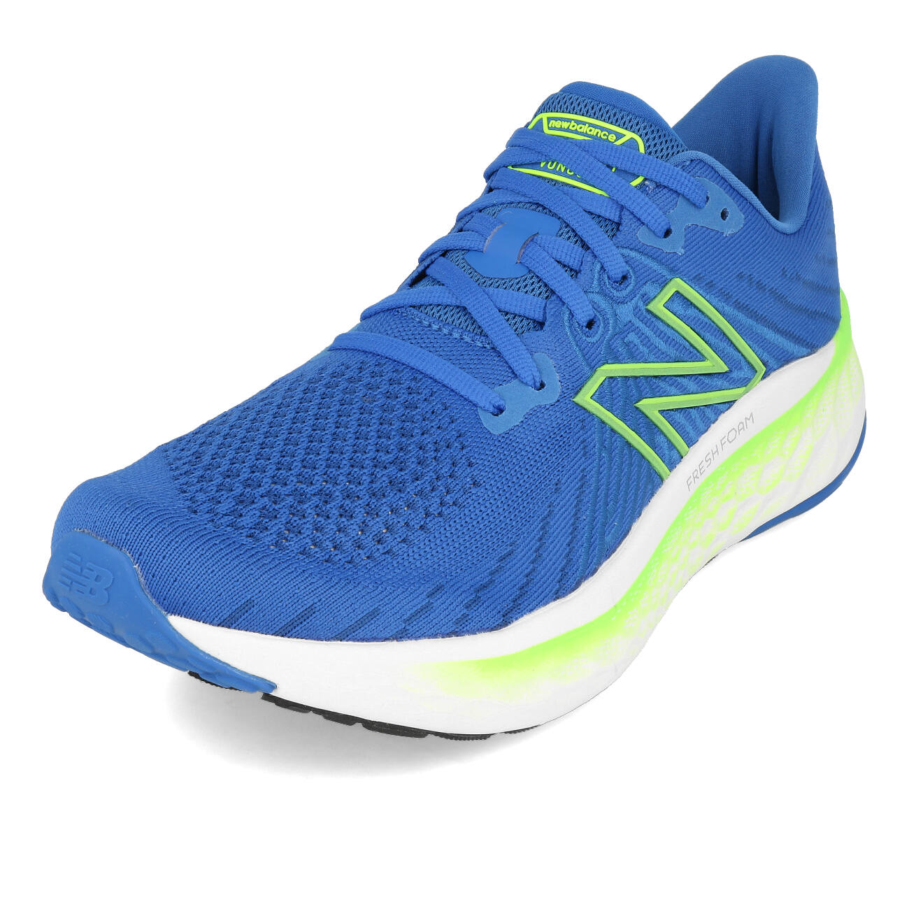 New Balance Fresh Foam X Vongo V5 Herren Cobalt Blue Groove Pixel Green