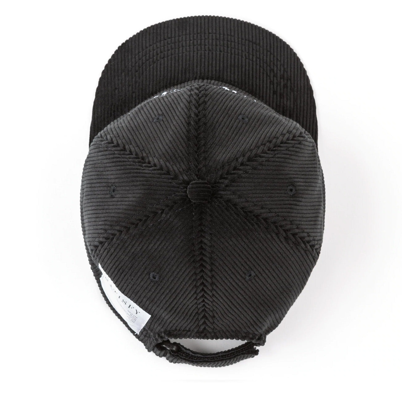 Satisfy Running Wale Cap Black