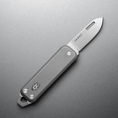 The James Brand The Elko Taschenmesser Titanium Stainless Titanium