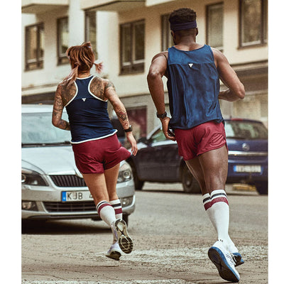 YMR Track Club Utö Shorts Winered