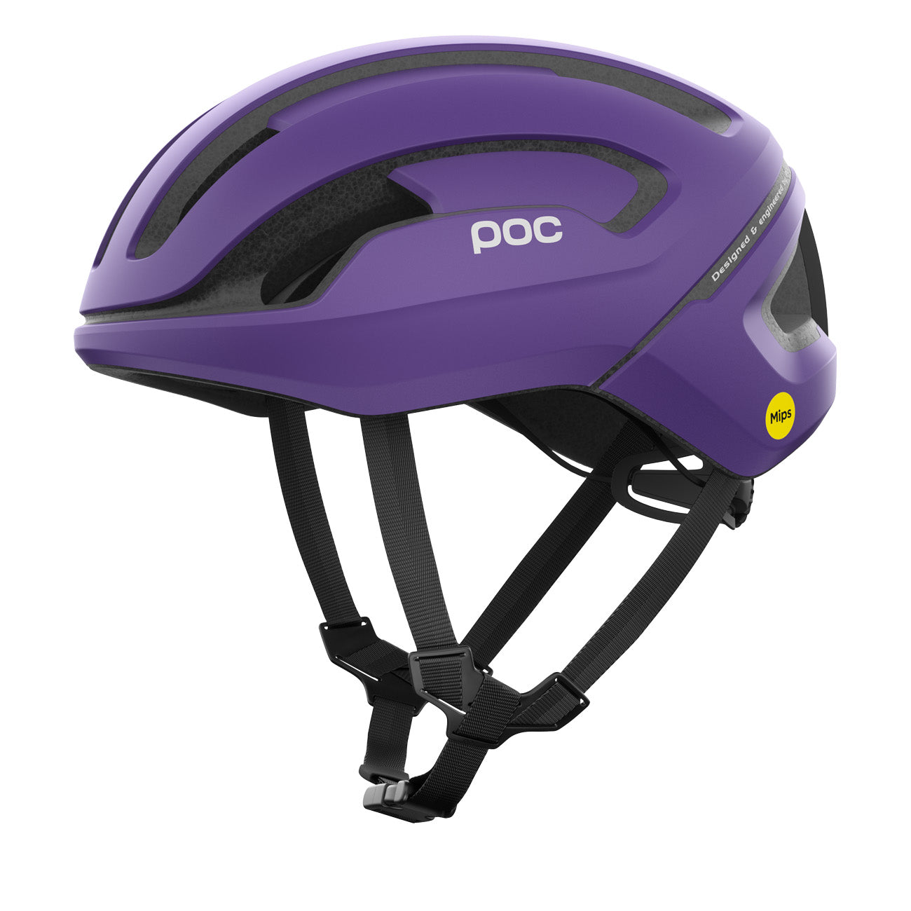 POC Omne Air MIPS Fahrrad Helm Sapphire Purple Matt
