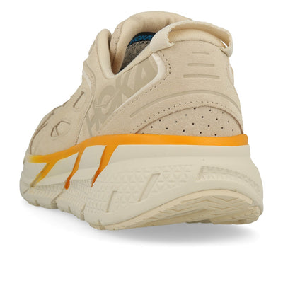 Hoka One One U Clifton L Suede Short Bread Radiant Yellow