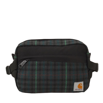 Carhartt WIP Highbury Hip Bag Black Asher Check Blacksmith