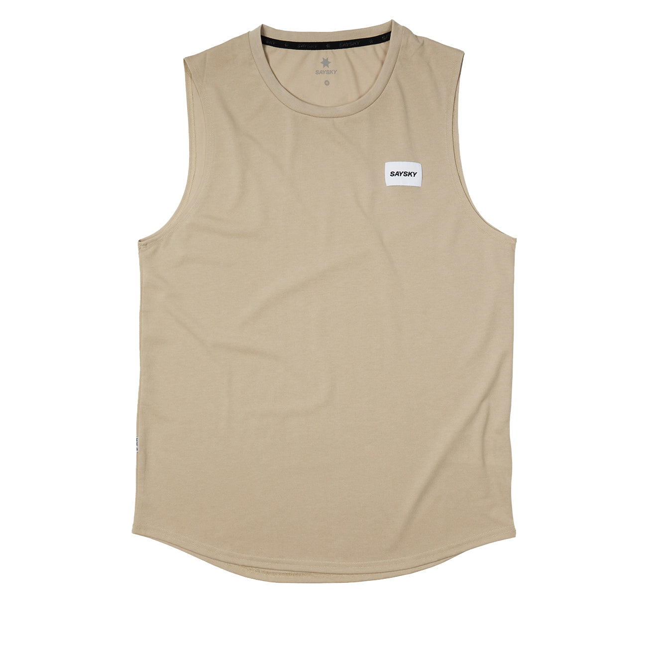 Saysky Logo Motion Tank Beige