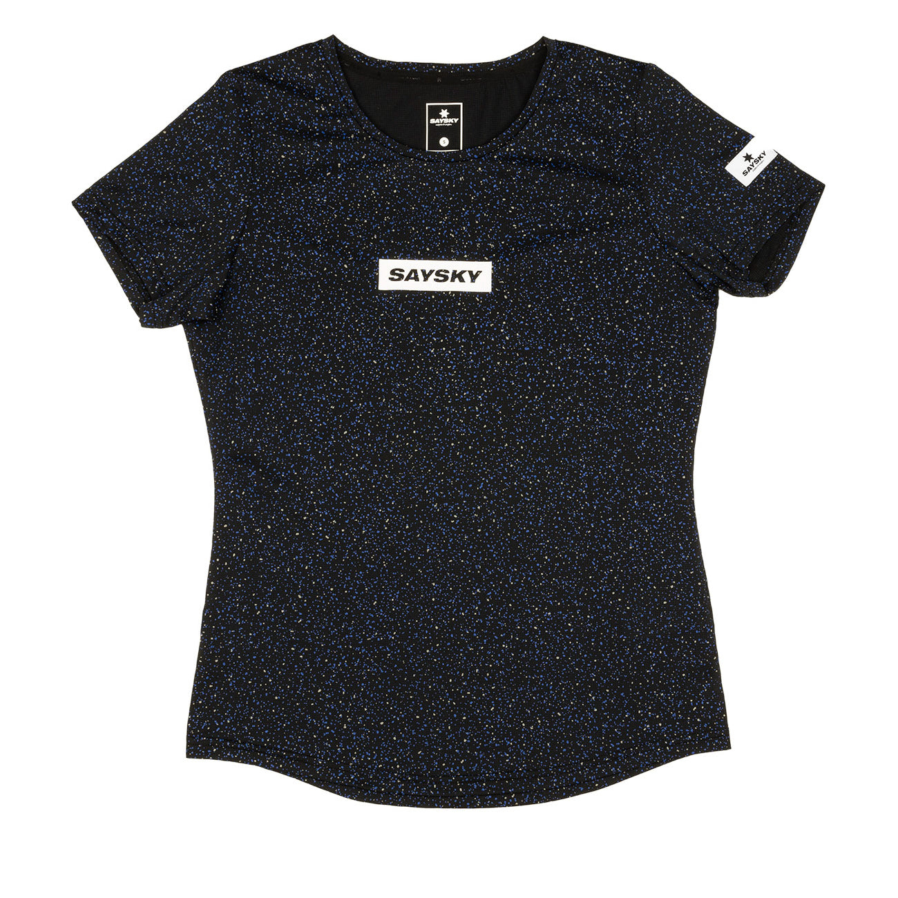 Saysky Womens Universe Combat Tee Black Blue Universe
