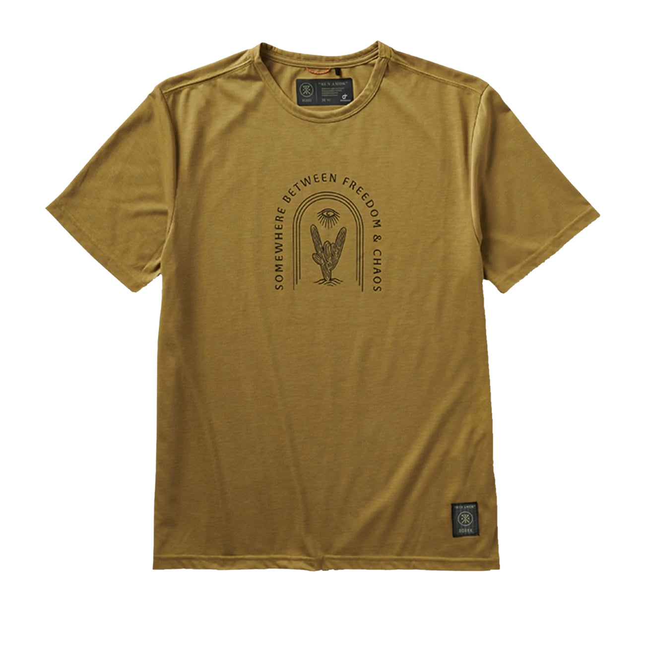 Roark Run Amok Mathis Saguaro SS Tee Herren Bronze