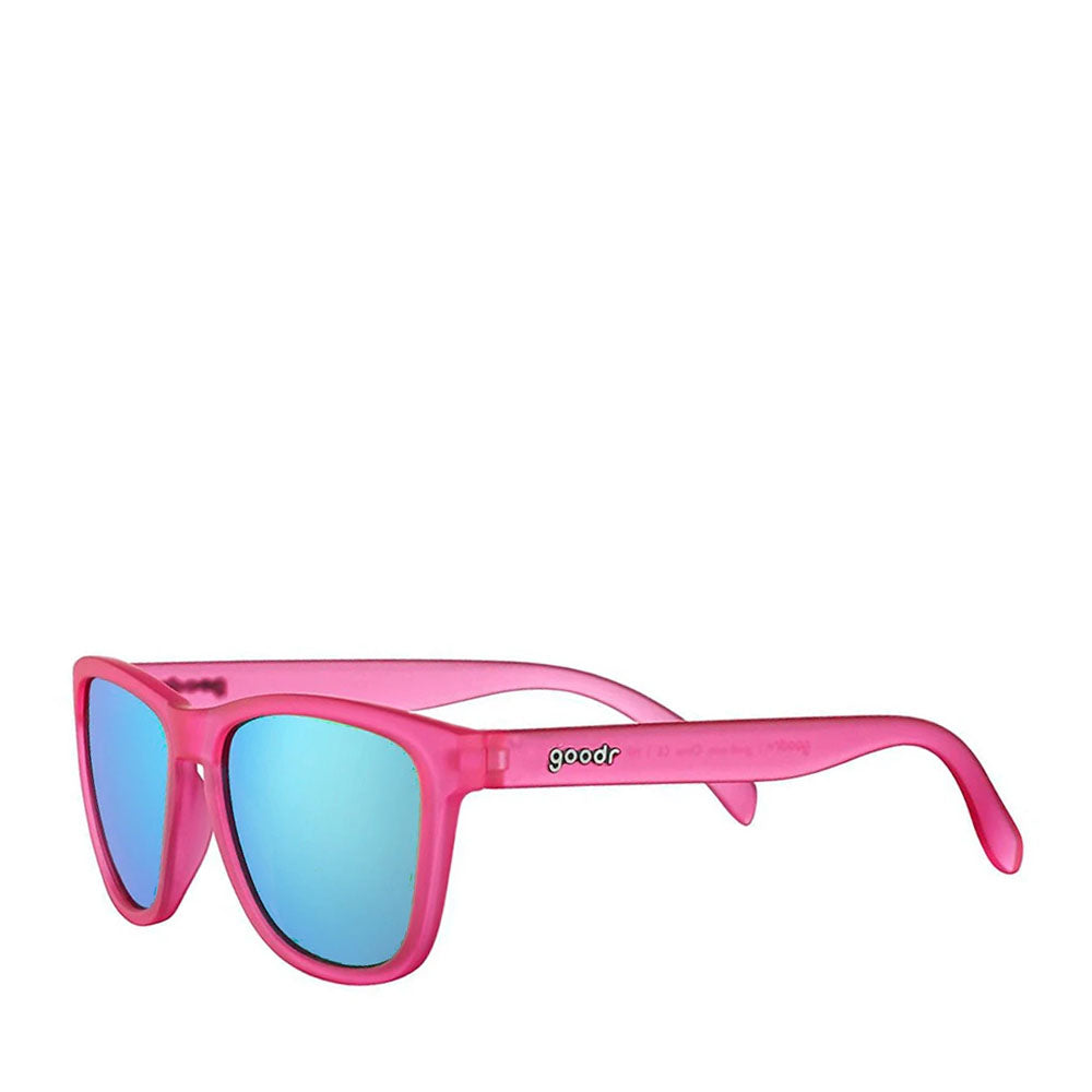 Goodr OGs Sonnenbrille Flamingos on a Booze Cruise Sunglasses