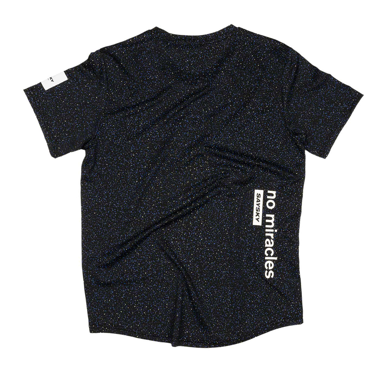 Saysky Universe Combat Tee Black Blue Universe