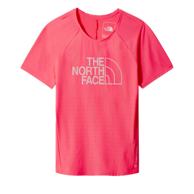 The North Face W Flight Weightless S/S Shirt Damen Brilliant Coral