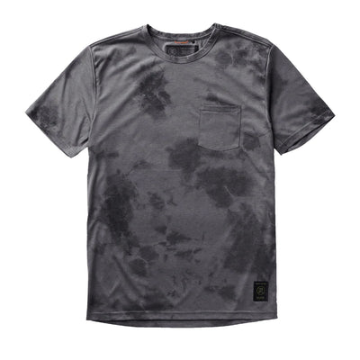 Roark Run Amok Mathis Tie Dye SS Tee Herren Grey