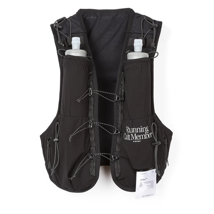 Satisfy Running Justice Cordura Hydration Vest 5L Black – Runster