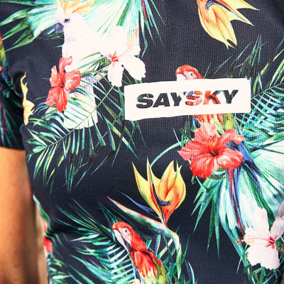 Saysky Floral Combat Tee Paradise Floral
